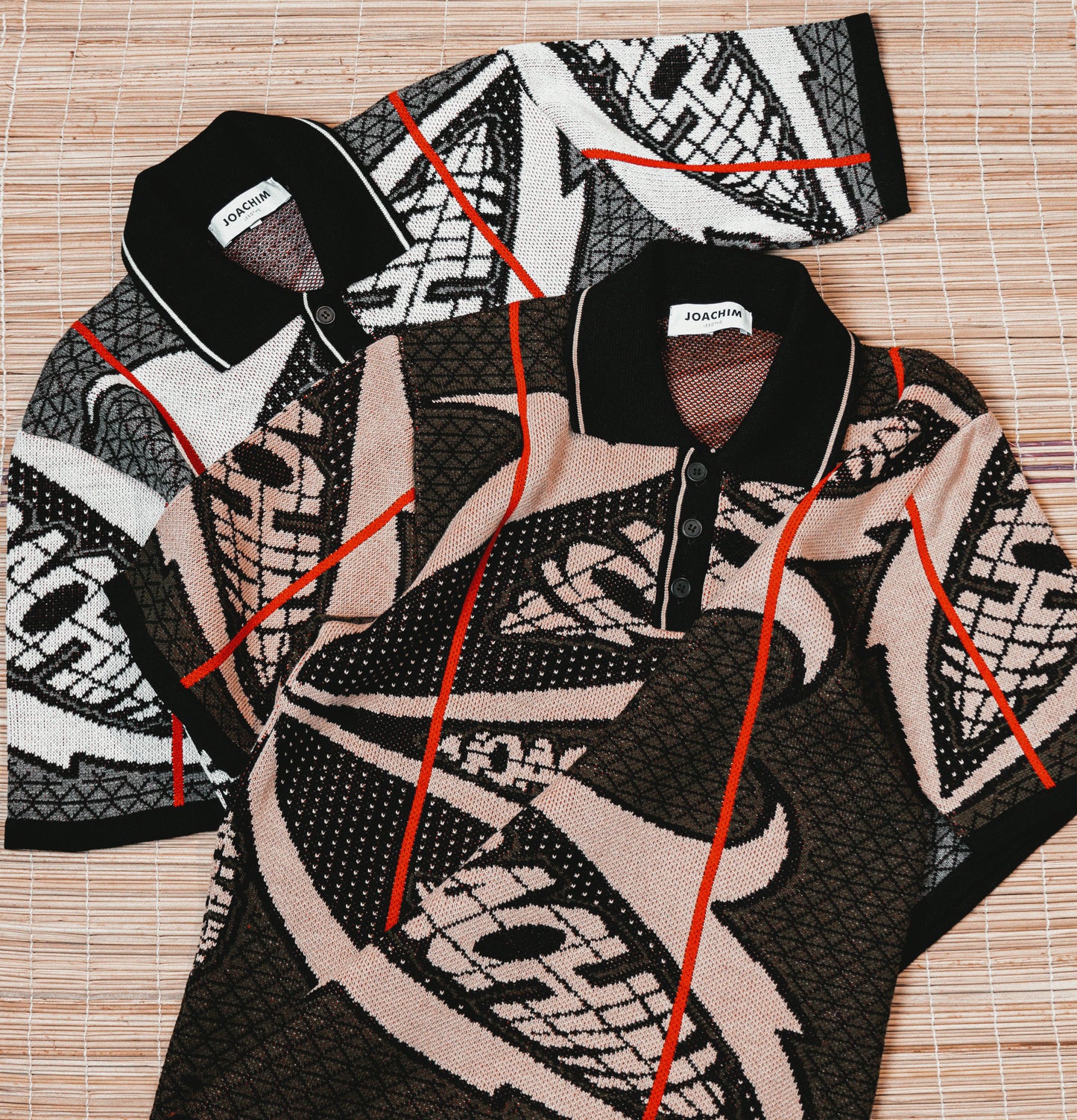 SEANAMARENA KNITTED POLO SHIRT